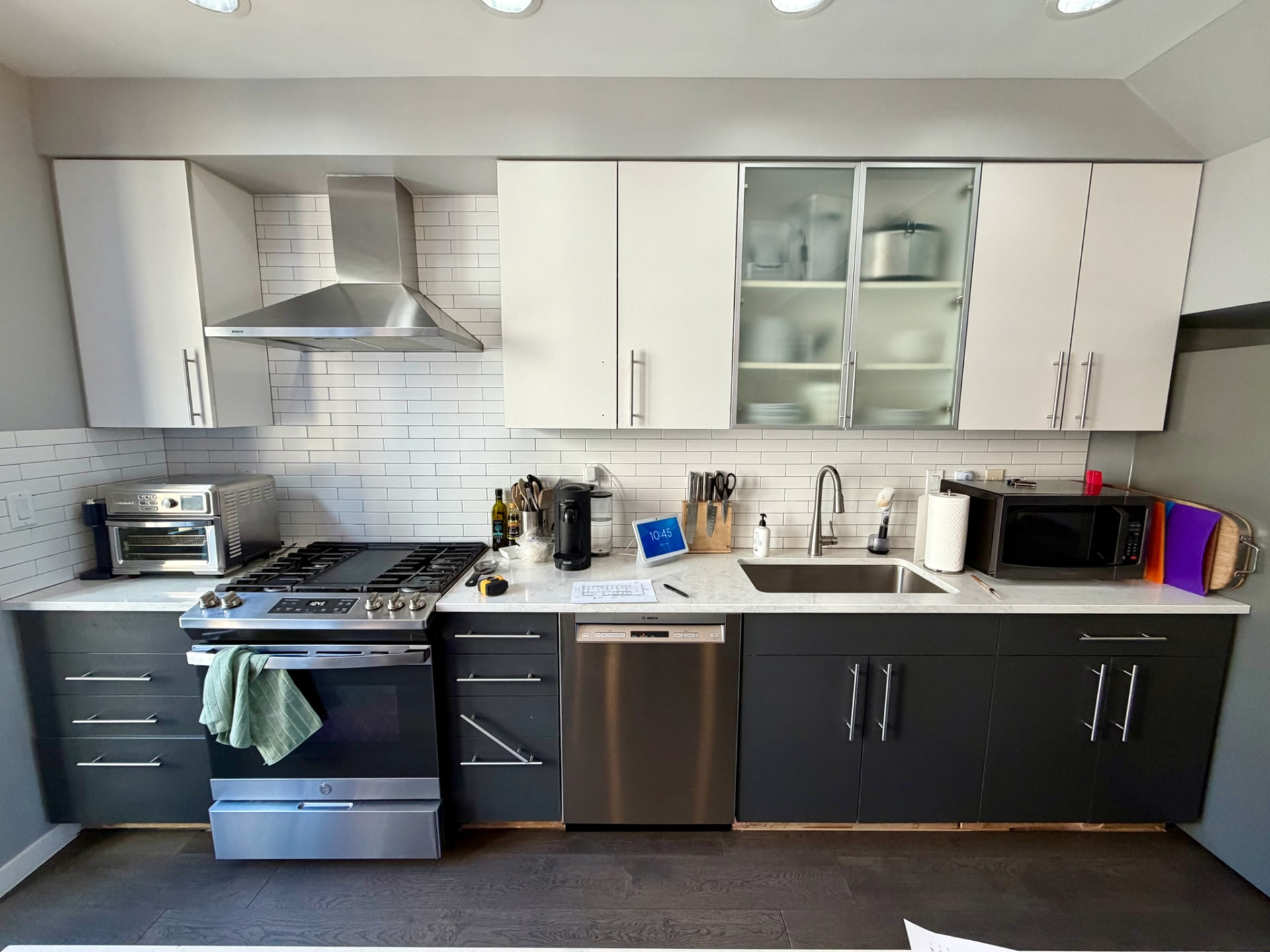 Dated kitchen before Sinkovec Contracting remodel